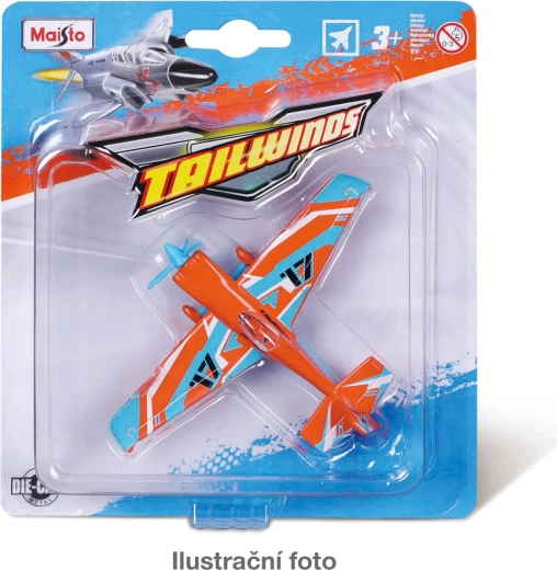 Maisto Fresh Metal Tailwinds kovový model letadla v blistru (mix druhů)