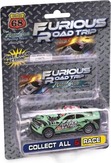 Daffi Auto Club závodní auta 1:64 s pull-backem