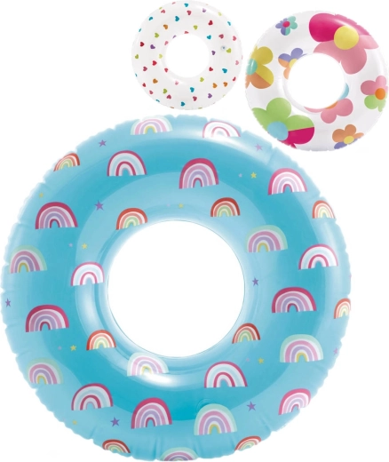 Intex průhledný nafukovací kruh s potiskem 81 cm - 1 kus