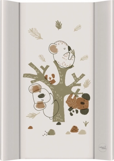 Ceba Baby přebalovací podložka s pevnou deskou 50 × 70 cm basic koala