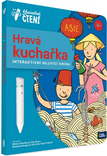 ALBI Kouzelné čtení Hravá kuchařka: Asie
