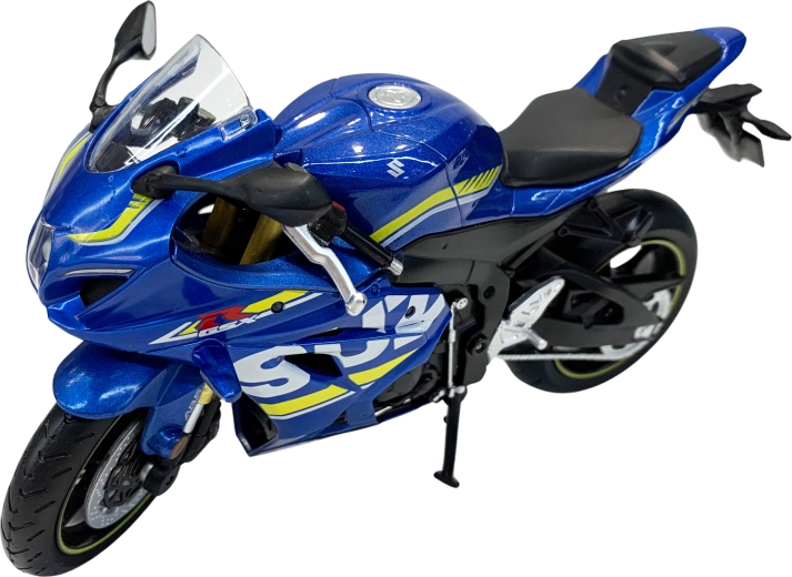 Model motocyklu Suzuki GSX-R1000 v měřítku 1:12