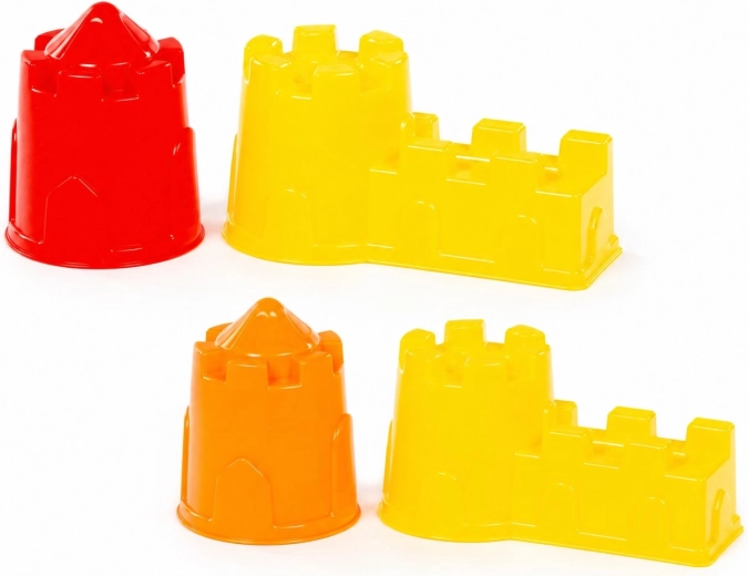 Formičky na písek hrad - 2 ks
