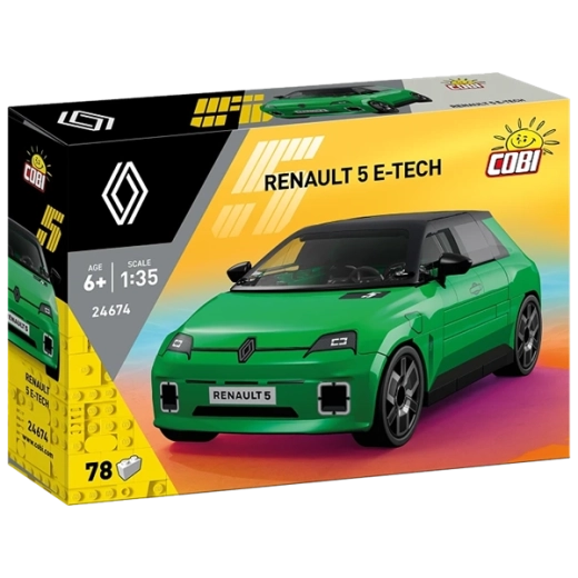 Ikonický Renault 5 jako model z kostek