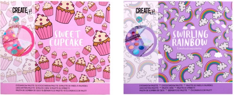 Create It! paletka pastelových očních stínů, 12 barev