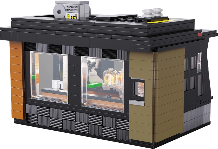 LED osvětlení pro atmosféru kavárny