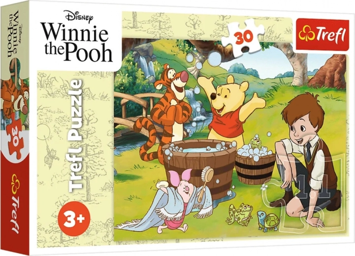Puzzle 30 – den s Medvídkem PÚ DISNEY