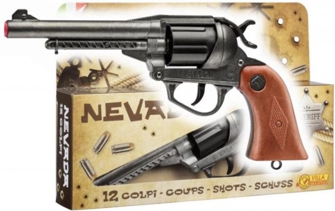 Kapslíková pistole Nevada kovbojská 12 ran