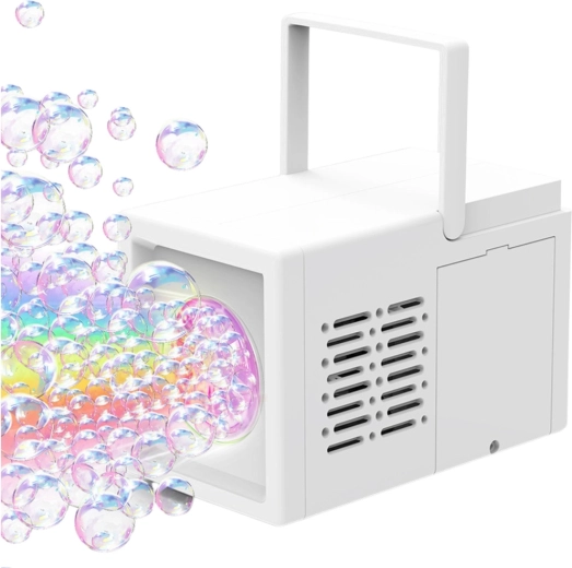 Silný proud bublinek díky 10 otvorům