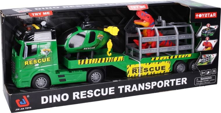 Kamion pro záchranu dinosaura 54 cm