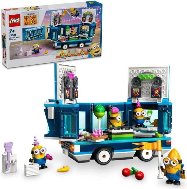 Stavebnice Minions - Párty autobus Minionků