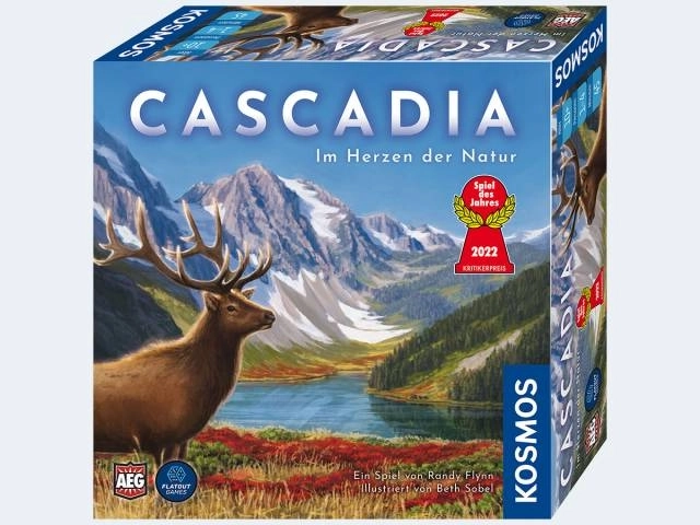 Kosmos Cascadia: V srdci přírody – Spiel des Jahres 2022