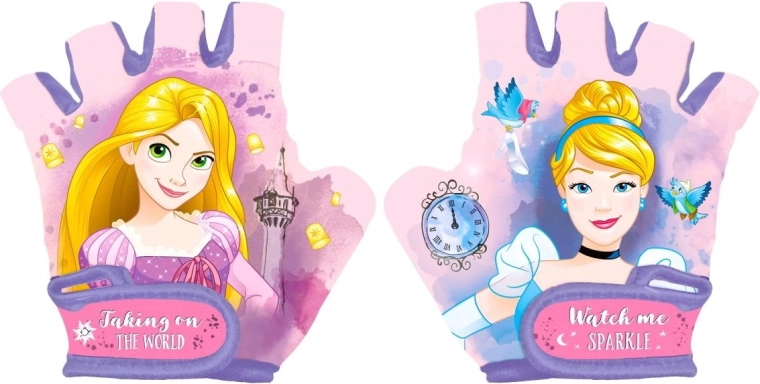 Dětské cyklistické rukavice Disney Princezny