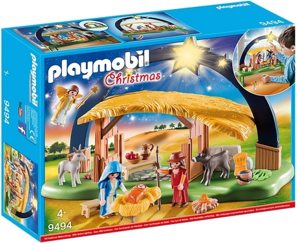 Playmobil Vánoční betlém s osvětlením