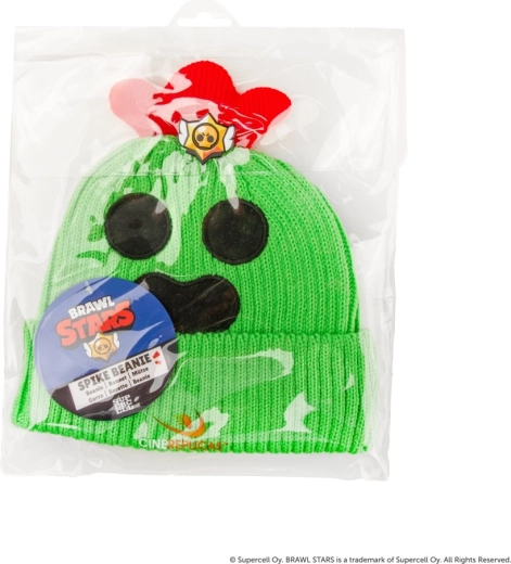 Zimní čepice BRAWL STARS Spike, univerzální velikost
