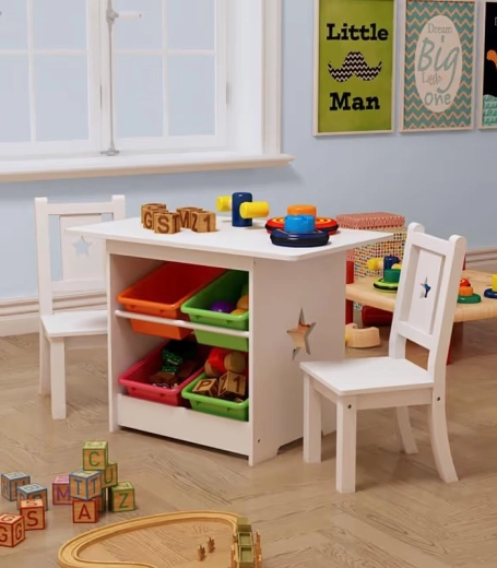 Chytré úložiště s 4 barevnými boxy