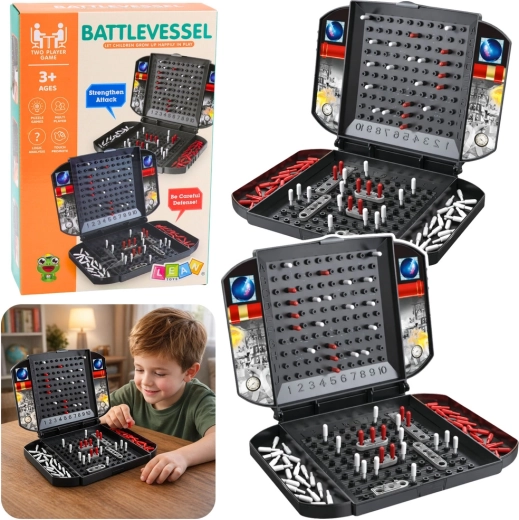 Rodinná strategická stolní hra Námořní bitva