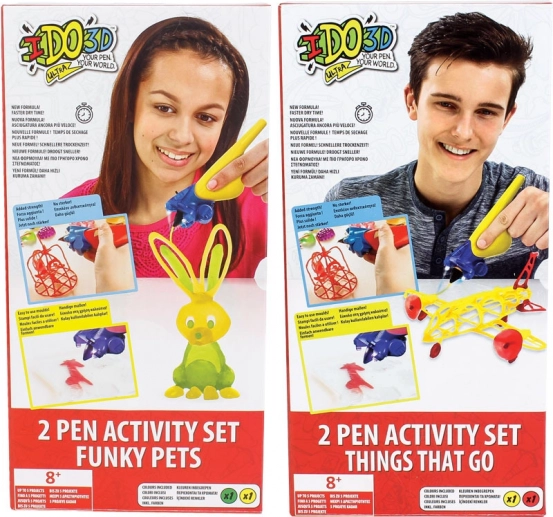 Malování 3D s IDO3D Ultra – sada se 2 pery