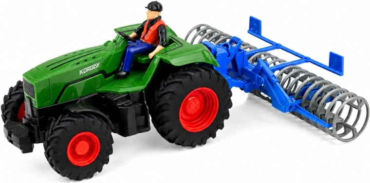 Realistická souprava traktor + polní válec