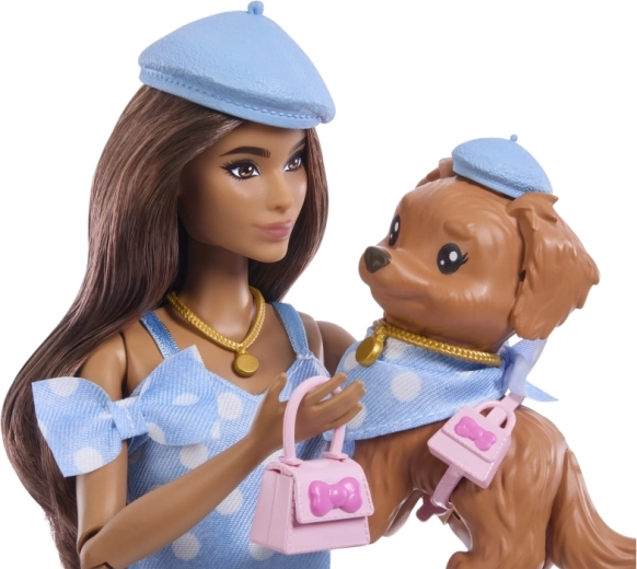 Sladěný styl Barbie a pejska