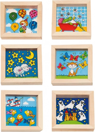 Dřevěná hračka do kapsy Kulička do Důlku od GOKI