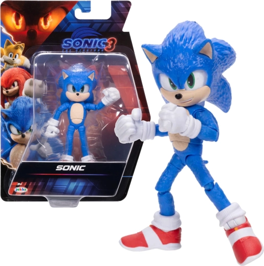 Jakks Pacific Sonic the Hedgehog 3 polohovatelná figurka Sonic 12,7 cm