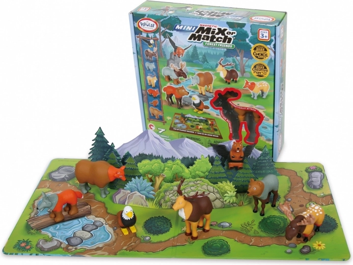 MalBlo Magnetic Mini – lesní zvířata