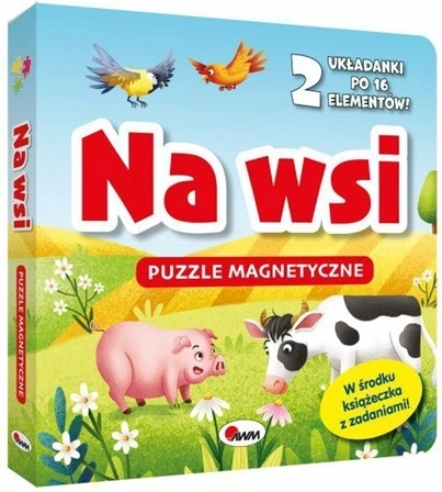 Magnetické puzzle Na farmě