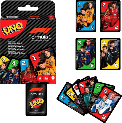 Karetní hra UNO Formula 1