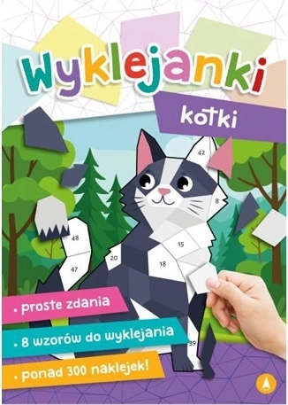 Wyklejanki kotky – sešit s nálepkami