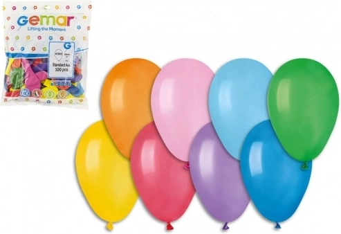 Nafukovací balónky 19 cm, 100 ks - Karneval