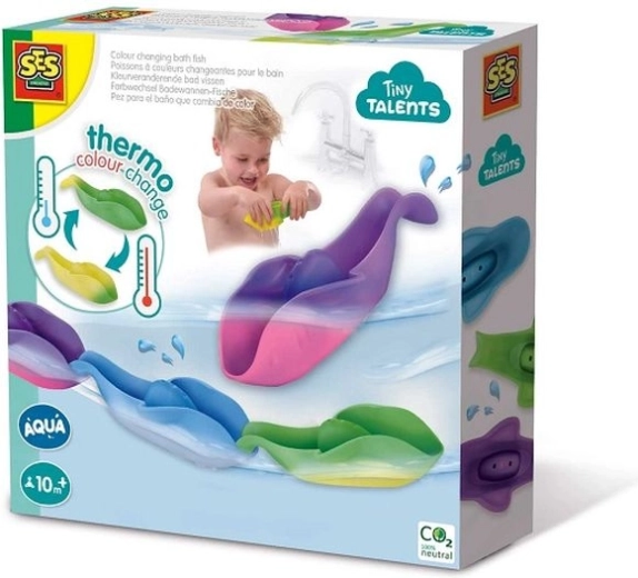 SES Creative Tiny Talents rybky do koupele měnící barvu