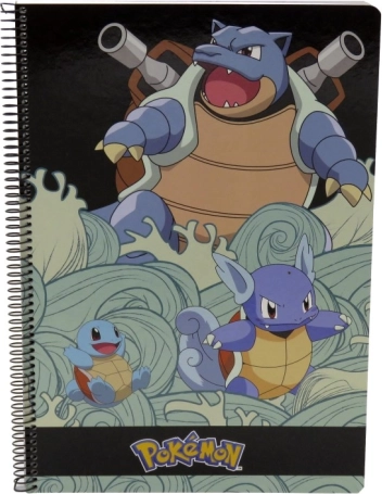 Pokémon A4 blok kroužkový - Squirtle