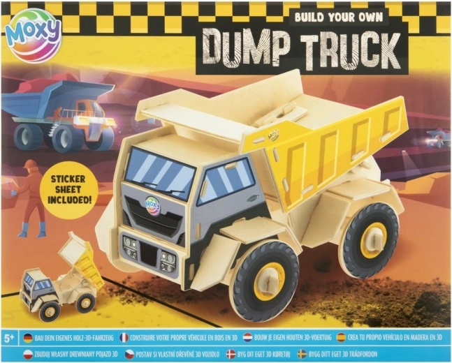 3D puzzle nákladní auto MOXY