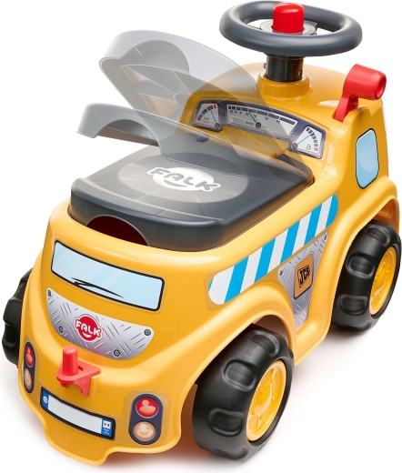 Volant s klaksonem a úložný box