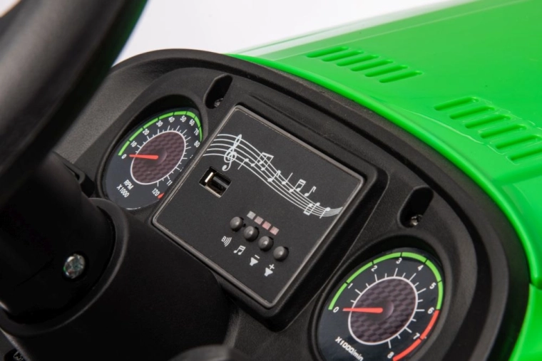 Hudba přes USB a zvukové efekty