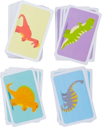 karetní hra BIGJIGS TOYS Snap! dinosauři