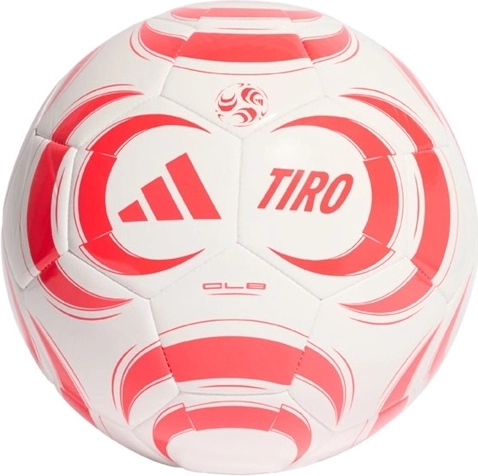 Adidas Tiro club fotbalový míč bílý/červený