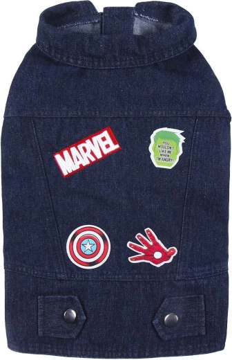 Marvel nášivky a džínový vzhled