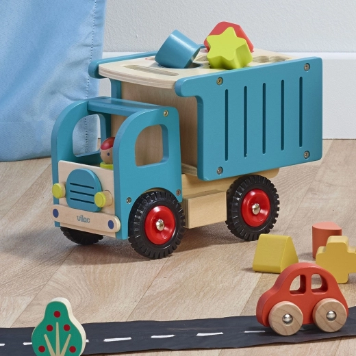 Mechanický zvuk bez baterií a bezpečné odpojení korby