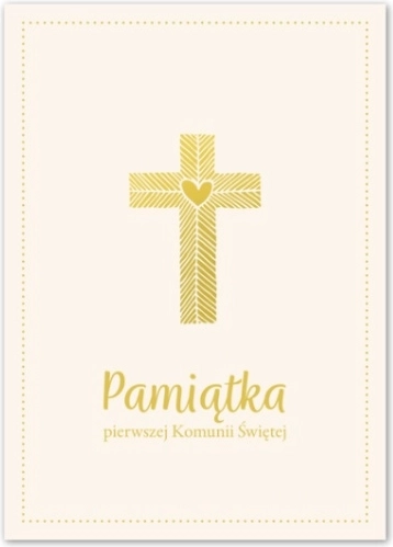 Památka na první svaté přijímání – album A4 s motivem srdce a kříže
