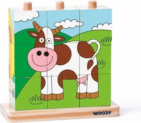 Skládání veselých obrázků zvířátek