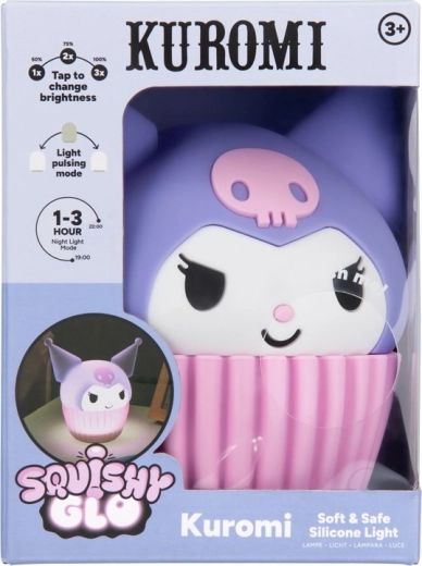 Noční světlo Kuromi SquishyGlo ze silikonu
