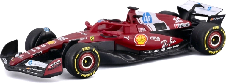 Bburago Ferrari SF-25 (2025) Charles Leclerc #16 – model Formule 1 1:64 v blistru