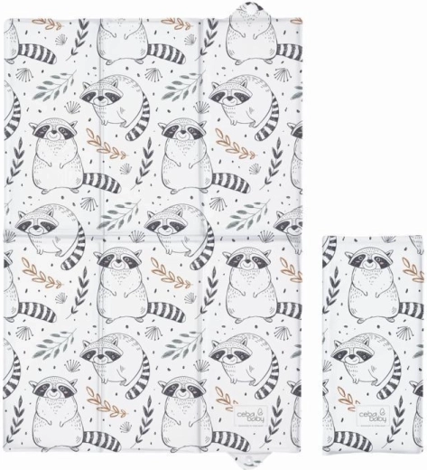 Ceba Baby cestovní přebalovací podložka Raccoon 40 × 60 cm