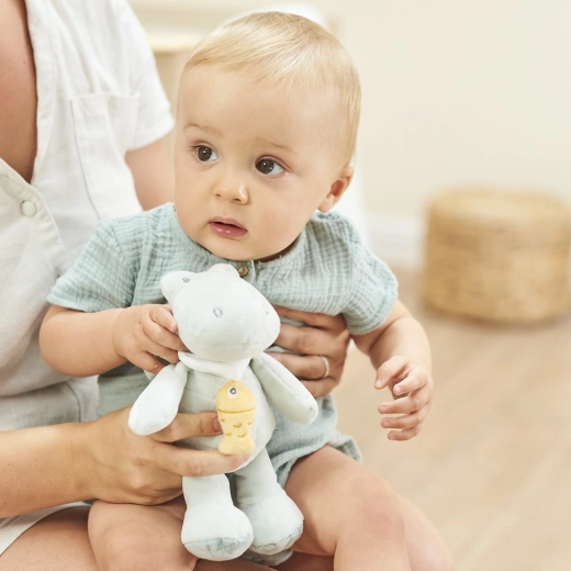 Měkoučký a bezpečný na mazlení