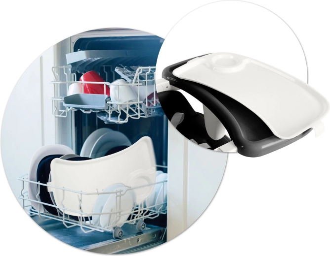 Snadné čištění a odnímatelná tác