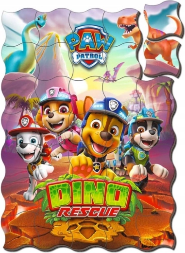 Barevný motiv Dino Rescue, který děti vtáhne do hry