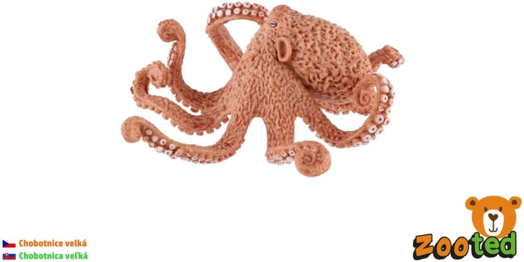 Plastová figurka chobotnice velké 11 cm