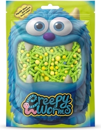 STNUX Creepy worms – zelení senzorickí červíci